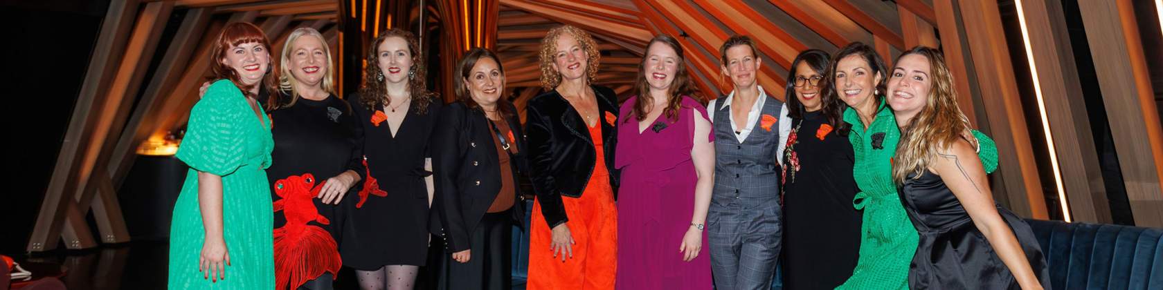 Wise Connections team members celebrating 25 years